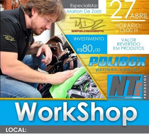 2° Workshop NT AUTO Rio De Janeiro na Polibox 27/04/2019