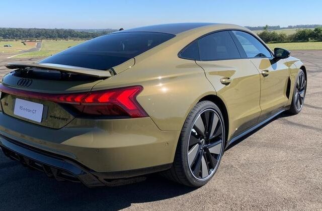 Novo Audi RS e-tron GT, um elétrico de quase R$ 1 milhão