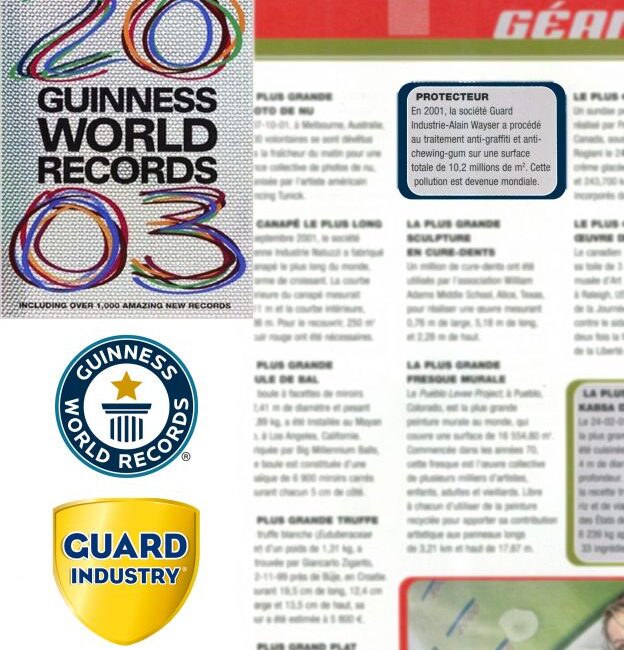 Guinness Book 2003 - Guard Industries