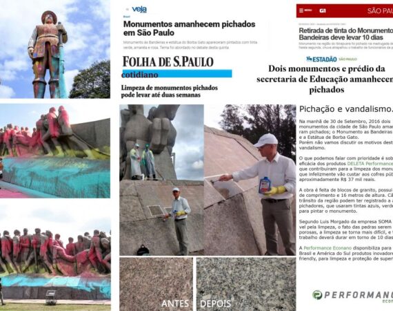 Pichação dos Monumentos em São Paulo